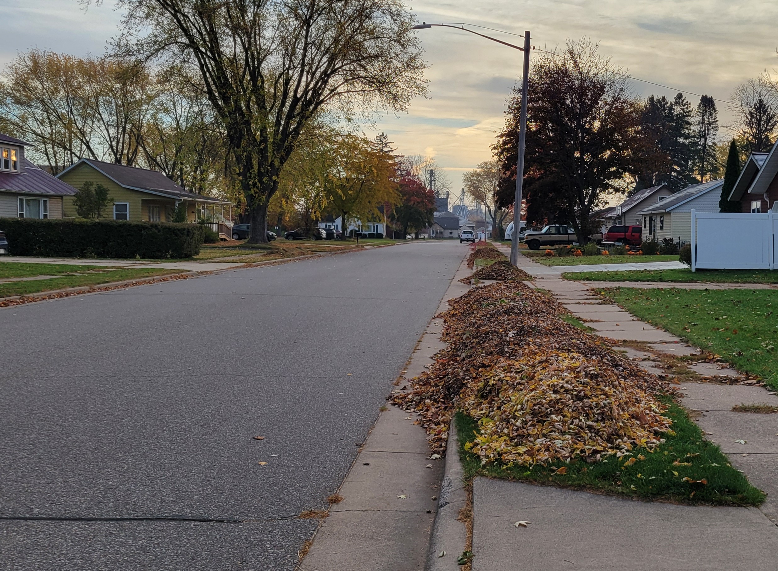 Spencer Curbside Leaf Collection